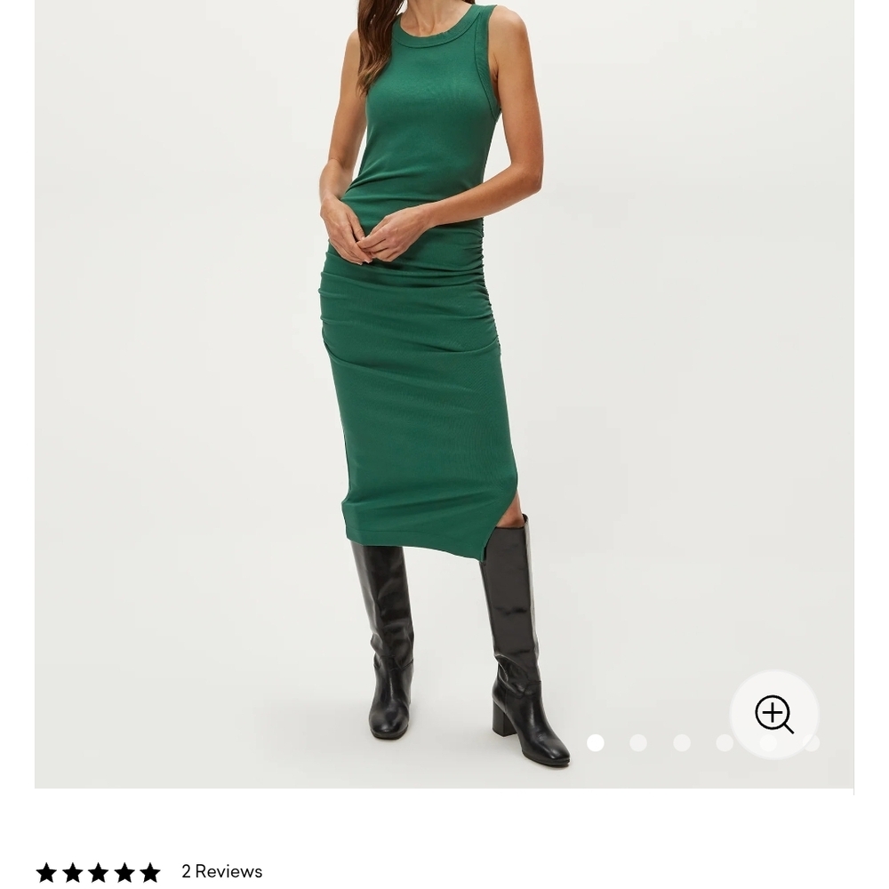 Michael Stars Forest Green Midi Dress